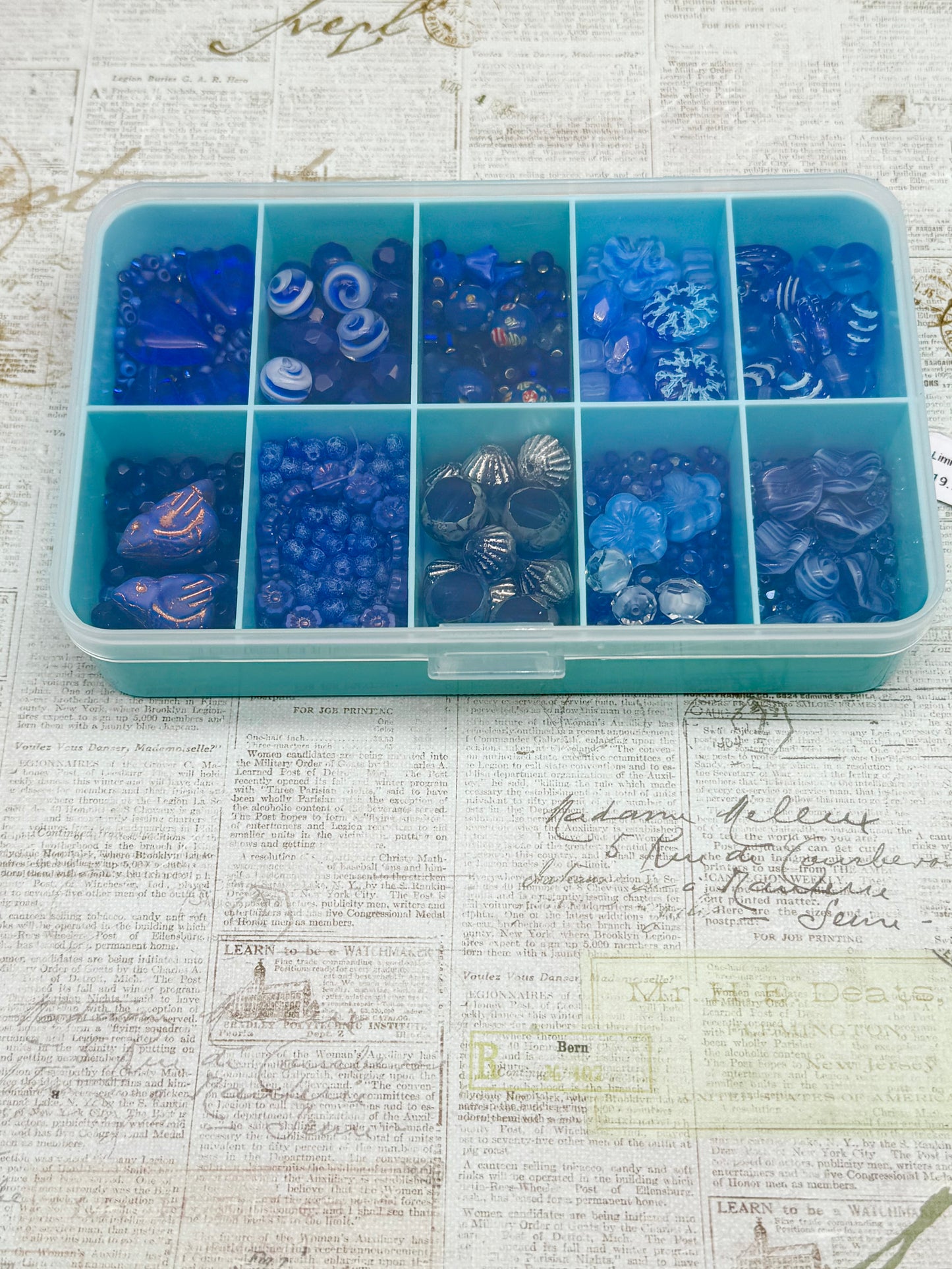 Special Curated Czech, Japanese & Vintage Glass Bead Box