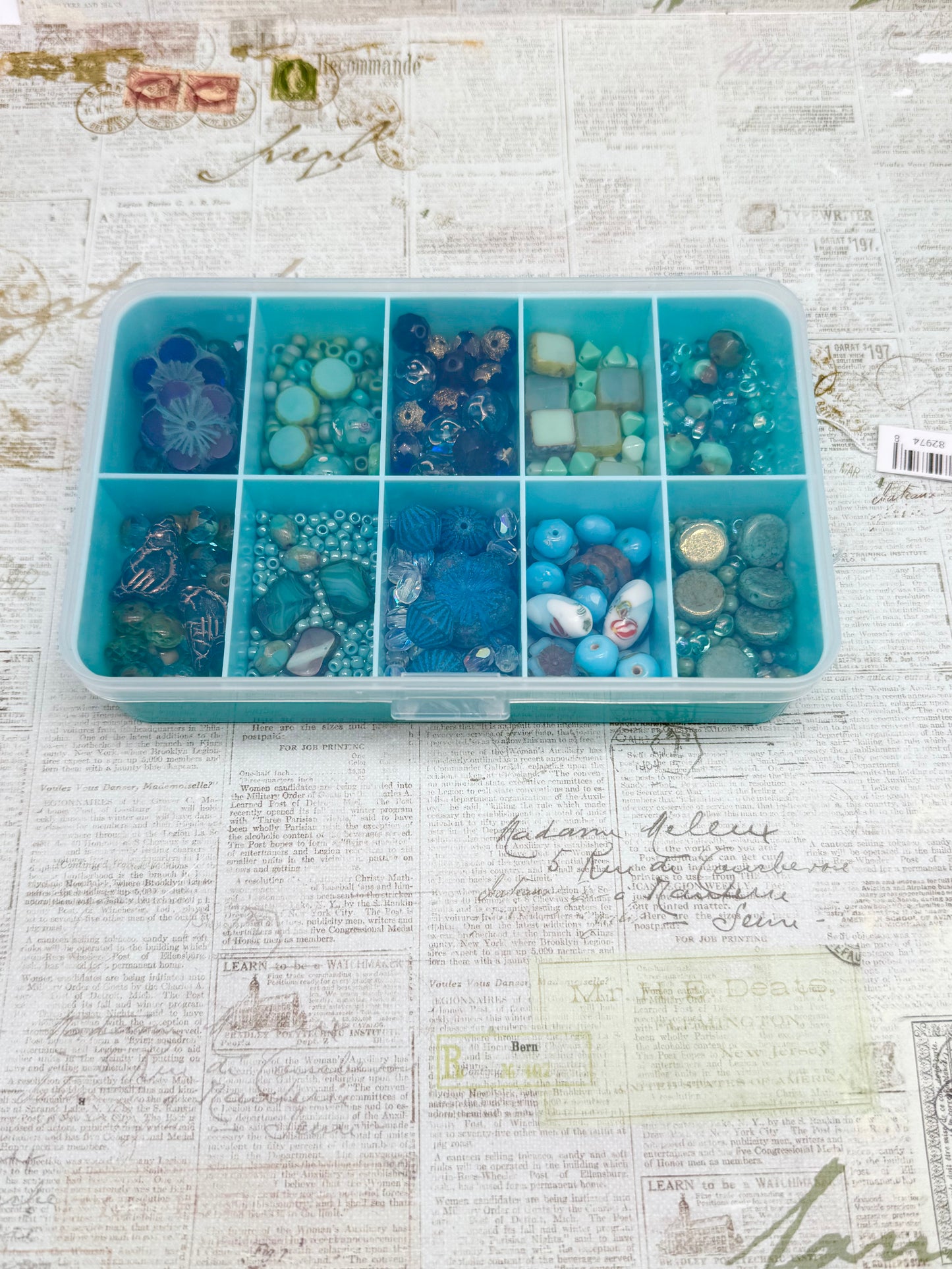 Special Curated Czech, Japanese & Vintage Glass Bead Box