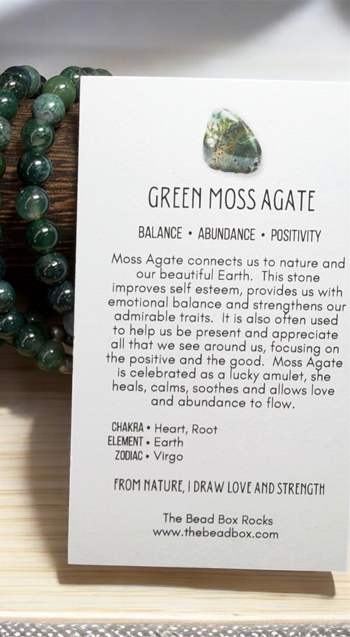 Green Moss Agate