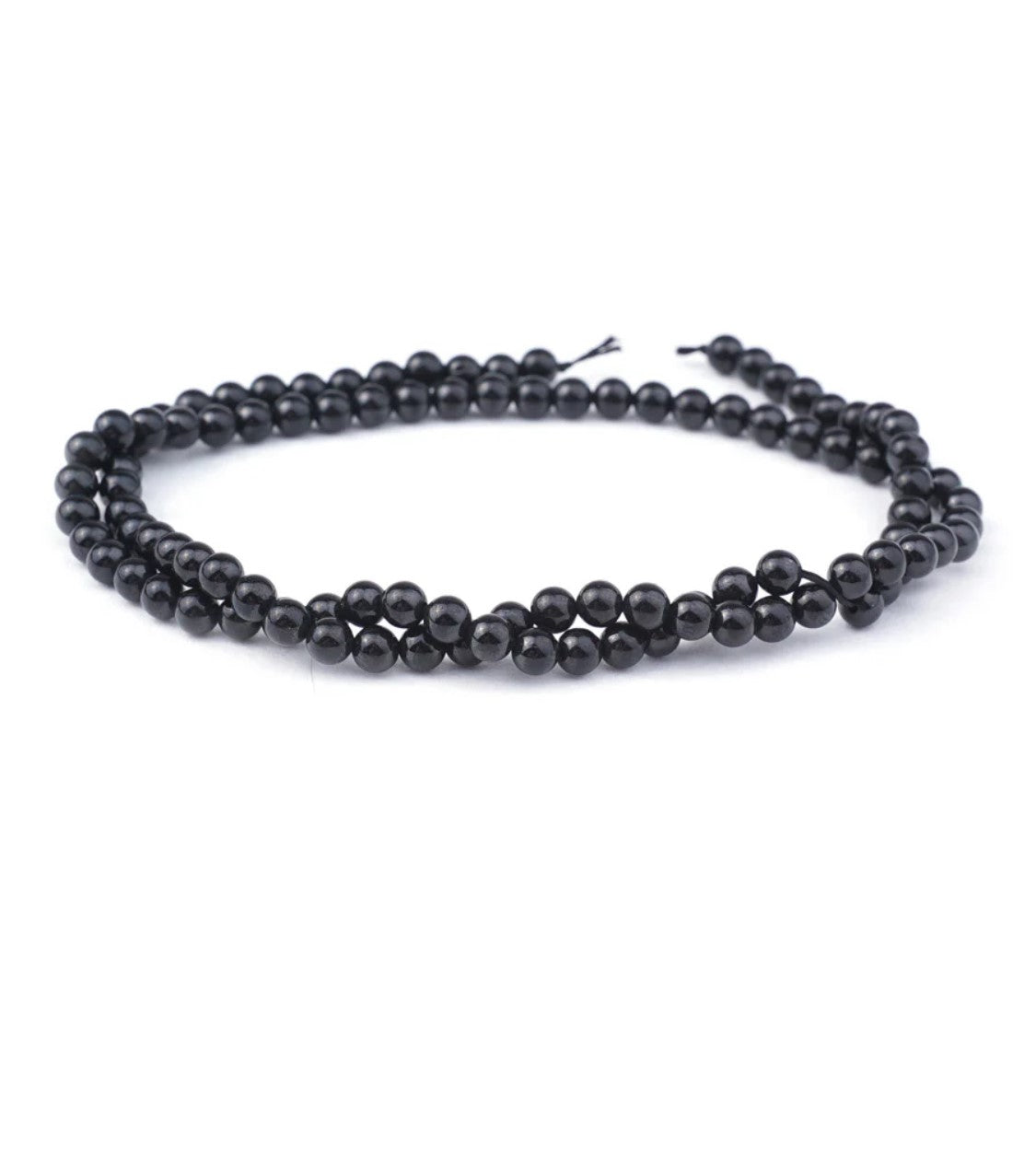 Black Spinel Gemstone Bead