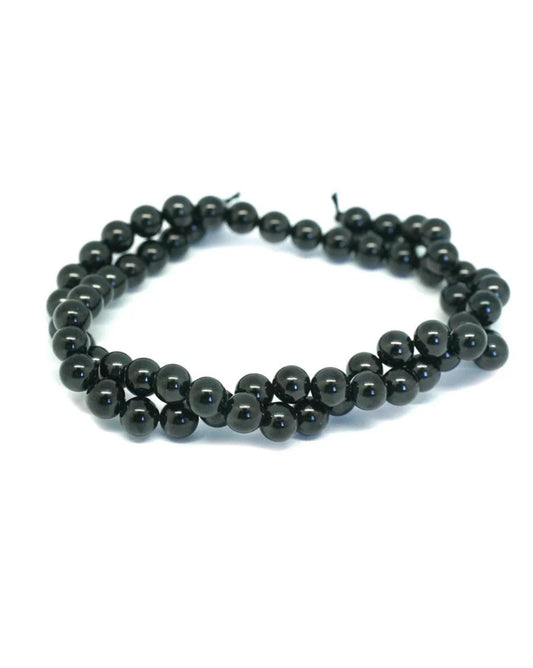 Black Spinel Gemstone Bead