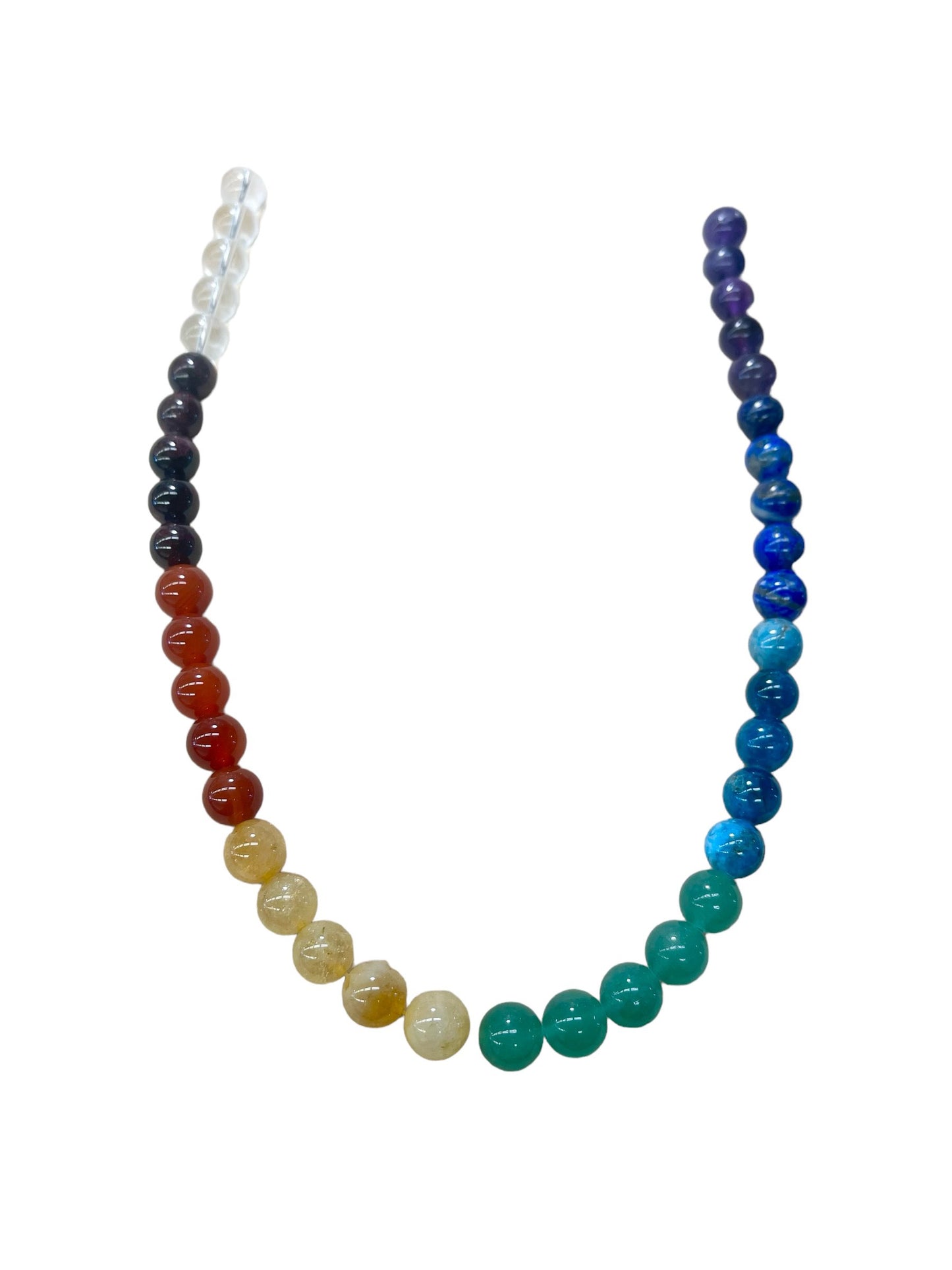 Chakra Strand, 8-Gemstones In One Strand