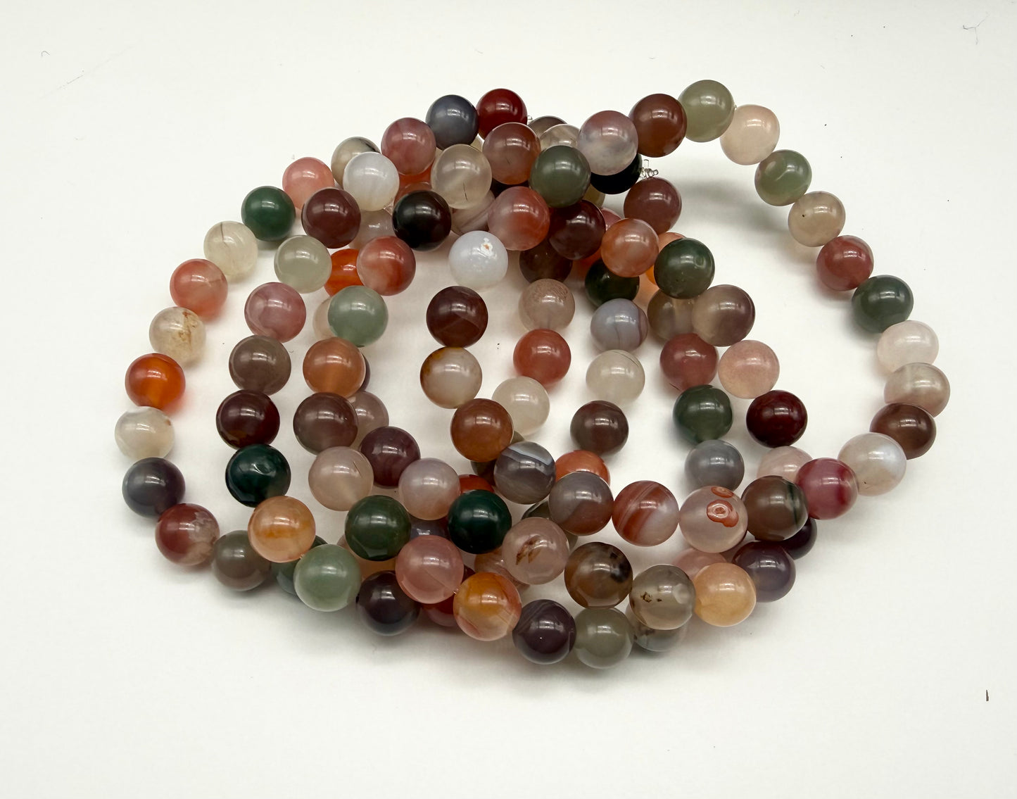 Salt Spring Agate Bracelet by David and Mom