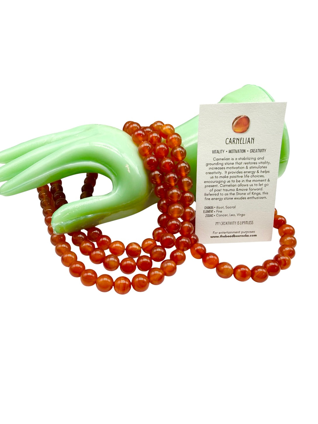Carnelian Bracelet by David