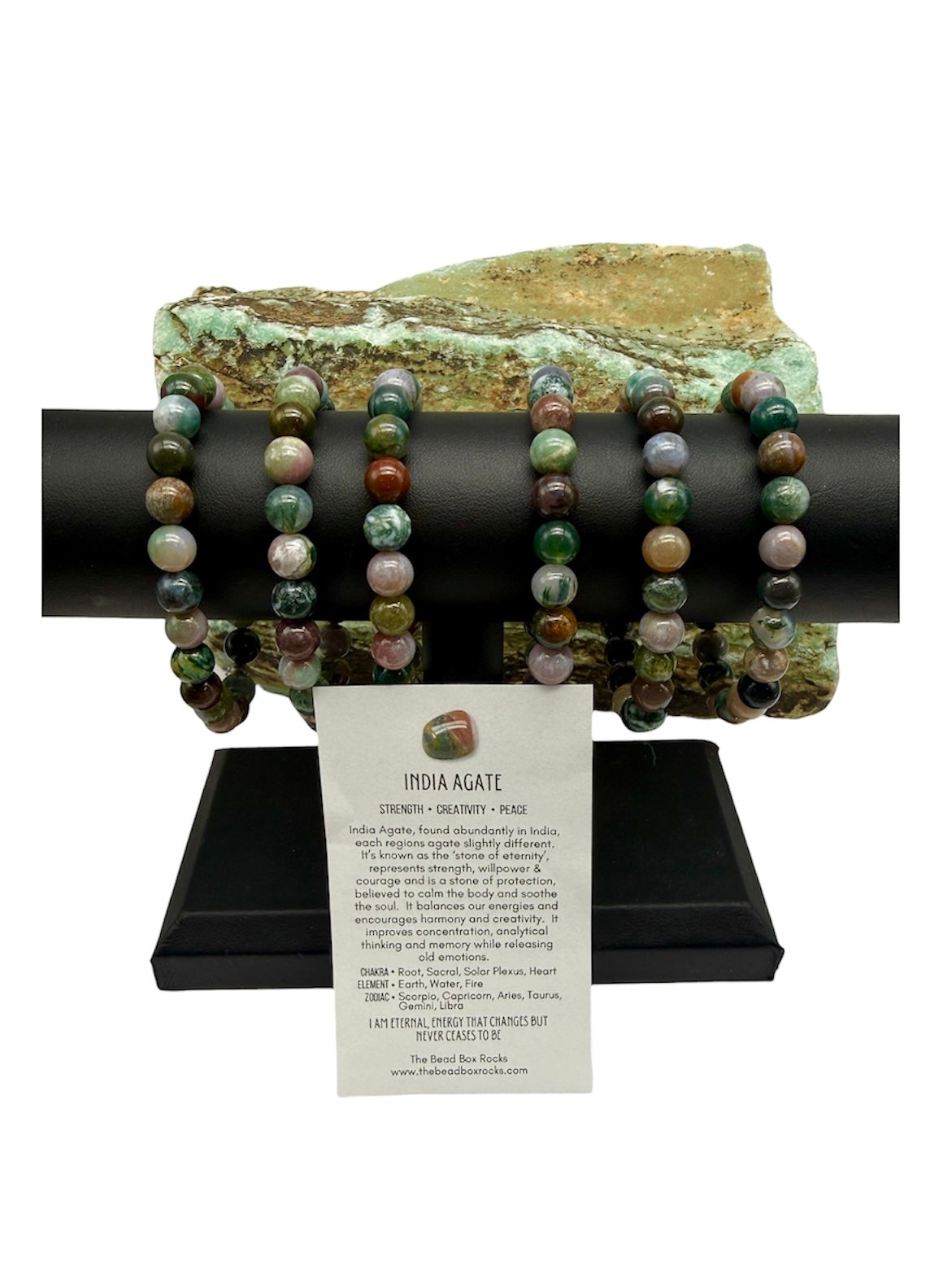 Indian Agate Bracelet