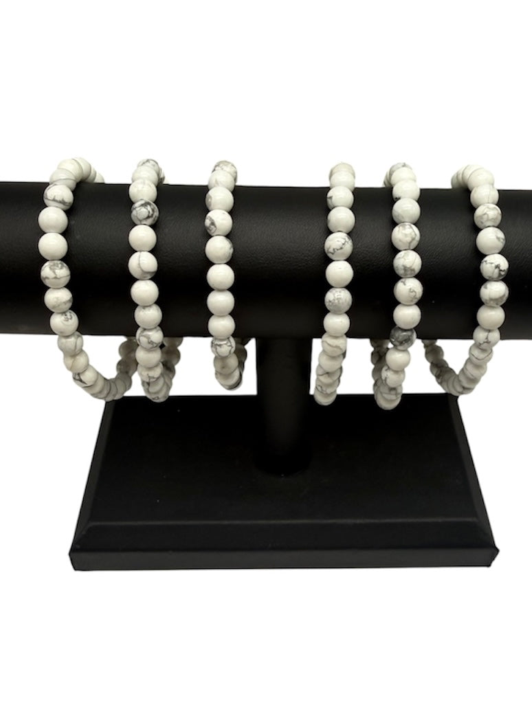 Howlite Gemstone Bracelet