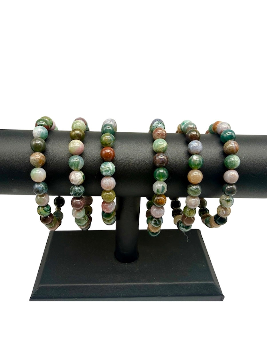 Indian Agate Bracelet