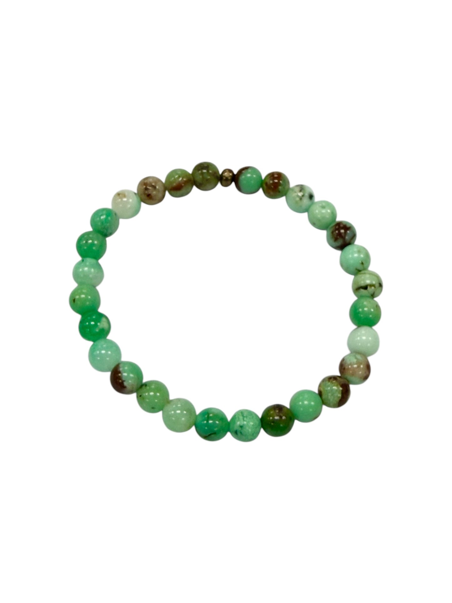 Chrysophrase Gemstone Bracelet