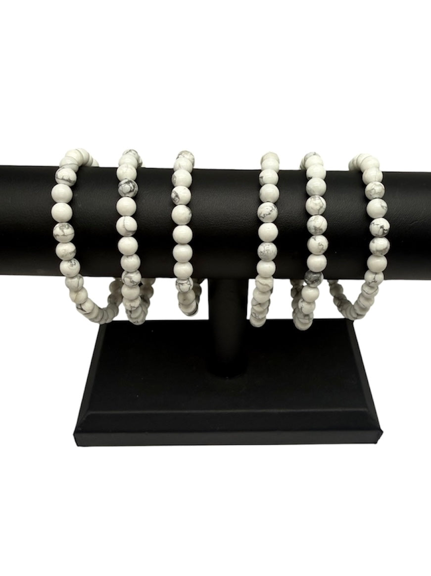 Howlite Gemstone Bracelet