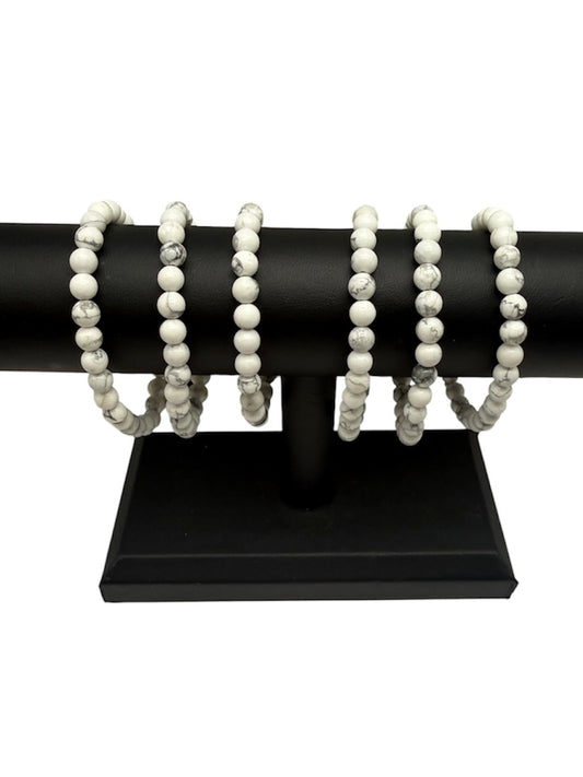Howlite Gemstone Bracelet