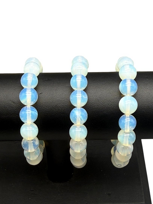 Opalite Chunky Beaded Bracelet by David & Mom