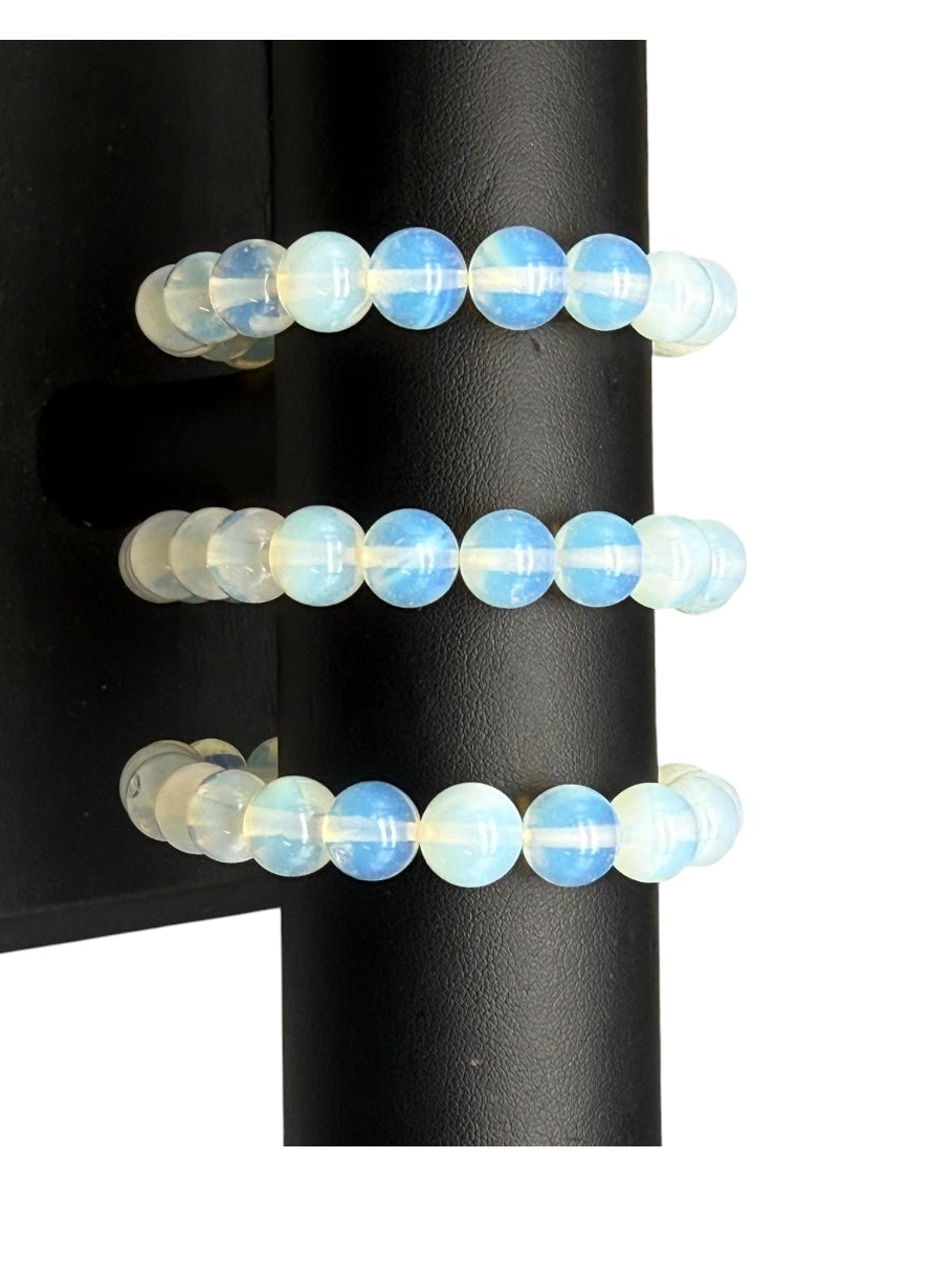Opalite Chunky Beaded Bracelet by David & Mom