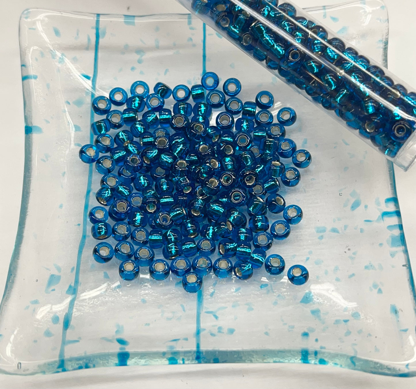 6/0 Miyuki Round Silver Lined Seed Bead/ 20-22grams