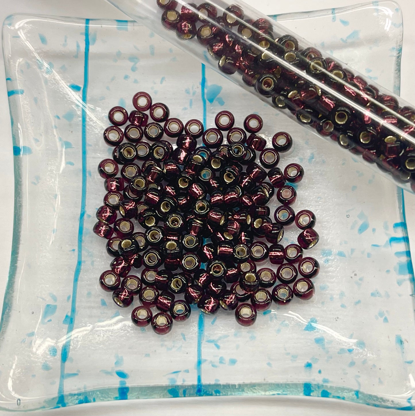 6/0 Miyuki Round Silver Lined Seed Bead/ 20-22grams