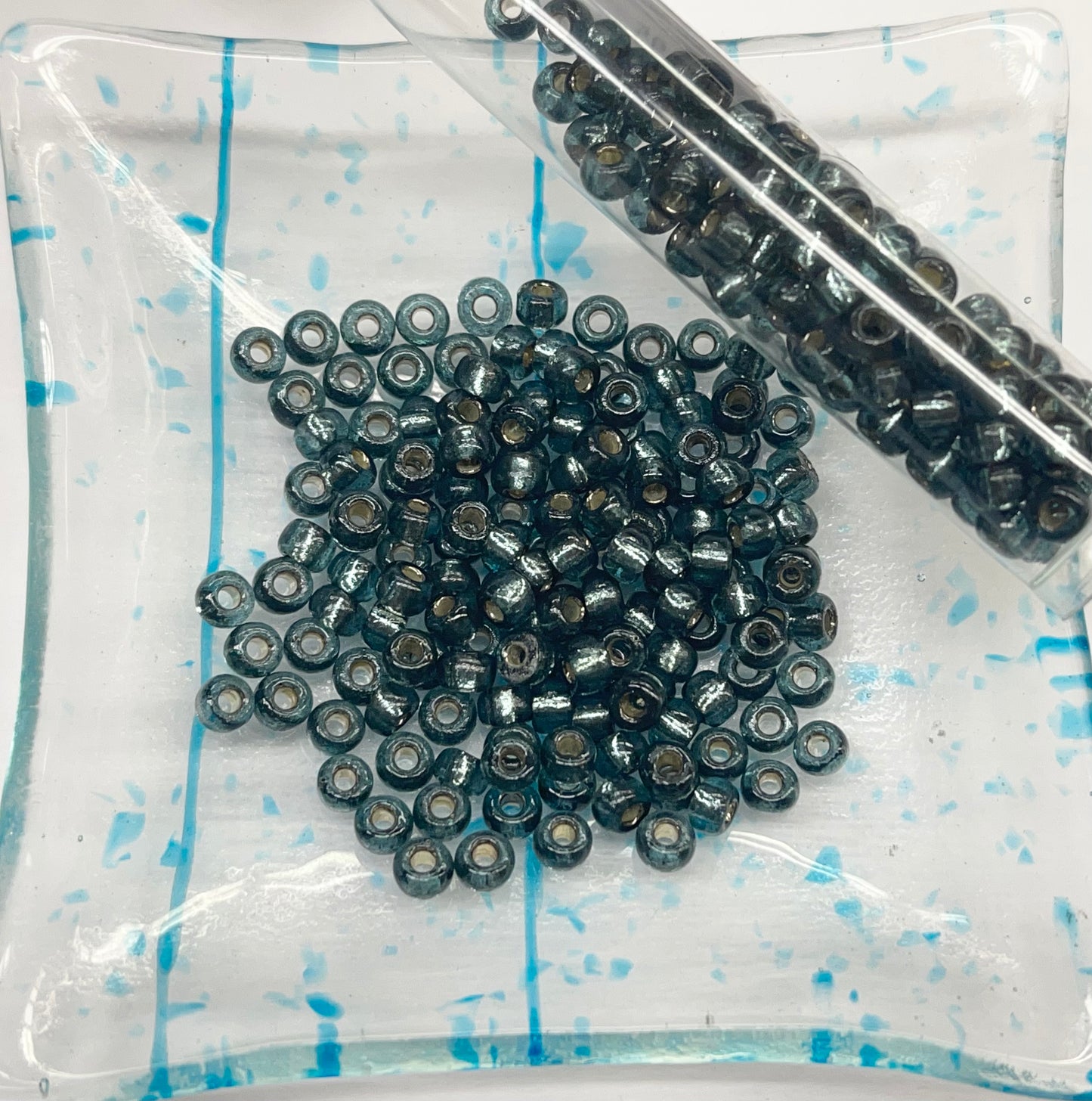 6/0 Miyuki Round Silver Lined Seed Bead/ 20-22grams