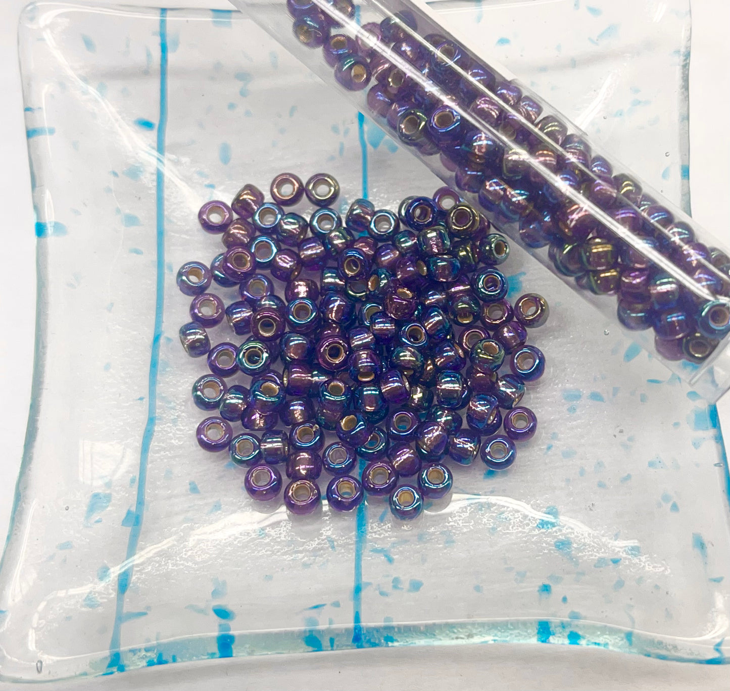 6/0 Miyuki/Toho Round Silver Lined AB Seed Beads/20-22gram tube