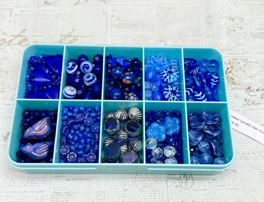 Special Curated Czech, Japanese & Vintage Glass Bead Box
